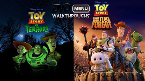 Toy Story Of Terrorthat Time Forgot 2012 2014 Dvd Menu Walkthrough