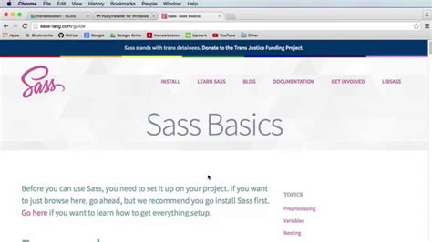 Sass Scss Tutorial For Beginners Getting Started Youtube
