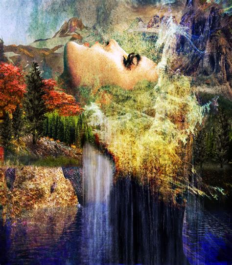 Breath Of The Nature Surrealism Digital Art Art