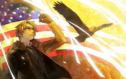 Hetalia Usa America Anime Flag American Axis