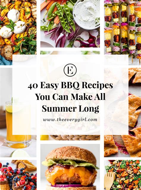 40 Easy And Delicious Recipes For A Summer Bbq Fitness Blog