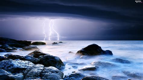 Related Keywords And Suggestions For Lightning Storms At Sea