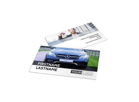 Check out our auto business cards selection for the very best in unique or custom, handmade pieces from our business & calling cards shops. Luxury Auto Dealer Business Card Template | MyCreativeShop