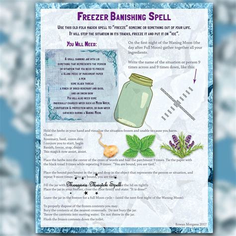 FREEZER BANISHING SPELL | Wicca Freezer Spell | Freezer Binding Magic