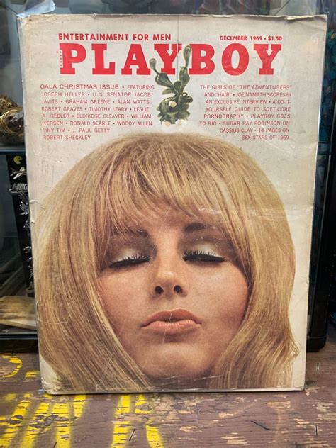 Playboy Magazine December 1969 Gala Christmas Issue Girls Of The