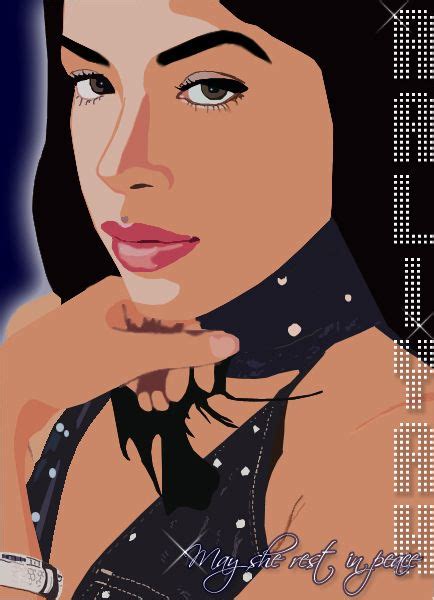 Aaliyah By Justjenise On Deviantart Aaliyah Haughton Pop Art Girl
