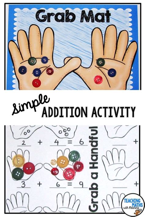 Grab Mat Perfect Introduction To Addition For Kindergarten Children