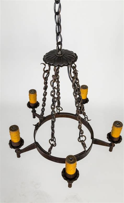 The addition of rustic chandelier or country chandeliers will add that additional element of elegance you may be searching for. Rustic Wrought Iron Medieval Revival 5-Light Chandelier ...