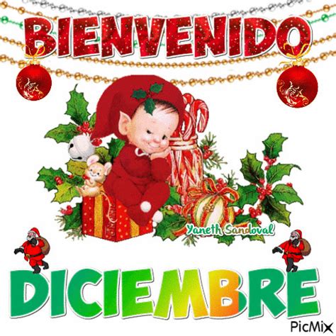 Bienvenido Diciembre  Animado Gratis Picmix