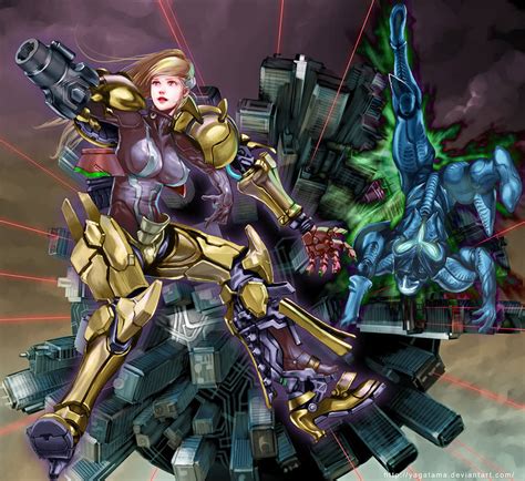 Metroid Prime By Yagatama On Deviantart