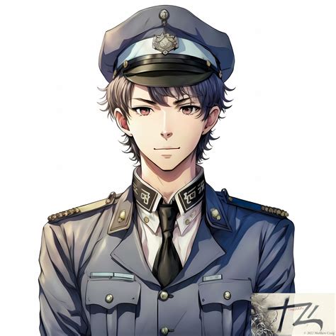 Anime Officer 1 By Taggedzi On Deviantart