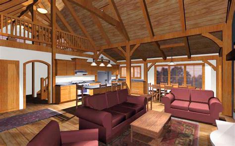 Open Concept Cabin Floor Plans With Loft Floorplansclick
