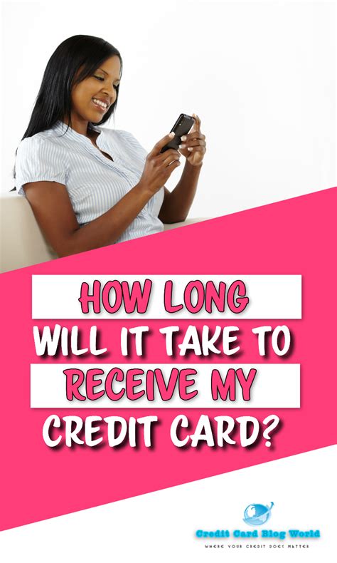 This should help boost your credit score, showing that you're a responsible and trusted borrower. How Long Will it Take To Receive My Credit Card | Credit card apply, Credit card, Improve credit