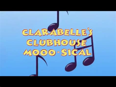 Clarabelles Clubhouse Moo Sical Mickey Mouse Clubhouse Episodes Wiki