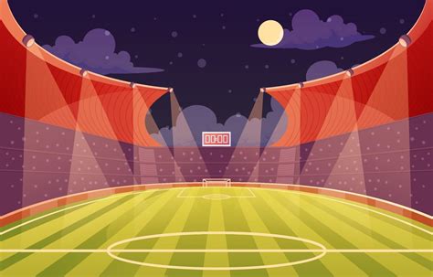 Soccer Football Stadium 3059957 Vector Art At Vecteezy