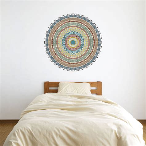 african mandala vinyl wall art sticker by vinyl revolution ...