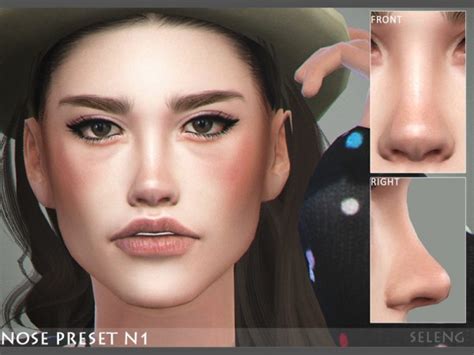 The Sims Resource Nose Preset N1 By Seleng • Sims 4 Downloads