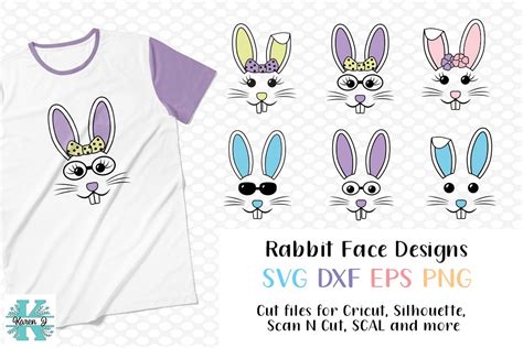 Turns an unsecure link into an anonymous one! Easter Bunny Face Bundle- SVG DXF EPS PNG for crafters (195632) | Cut Files | Design Bundles