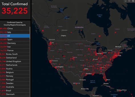 Advisory Johns Hopkins University Upgrades Covid 19 Tracking Map With