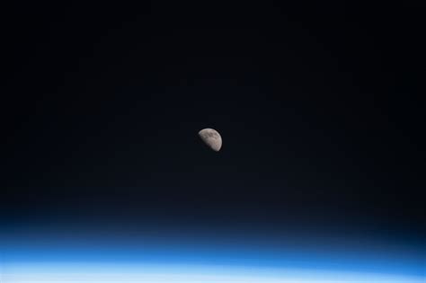 Nasa Releases Stunning Photographs Of The Moon Taken From The Iss