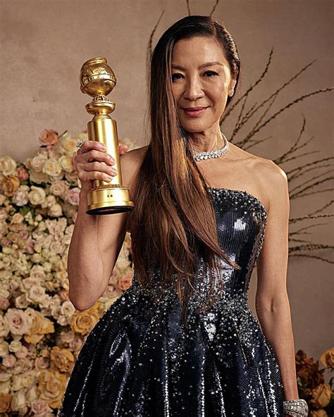 Michelle Yeoh Winner Of Best Actress Motion Picture Musicalcomedy