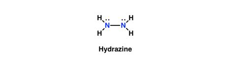 Hydrazine N2h4 Lewis Structure Draw Easy