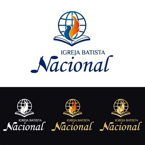 Igreja Batista Nacional Criação De Logo E Papelaria 6 Itens Par