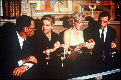 Simone Signoret retour sur son ménage à trois avec Marilyn Monroe et