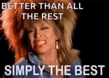 Simply The Best Tina Turner GIF - Simply The Best Tina Turner