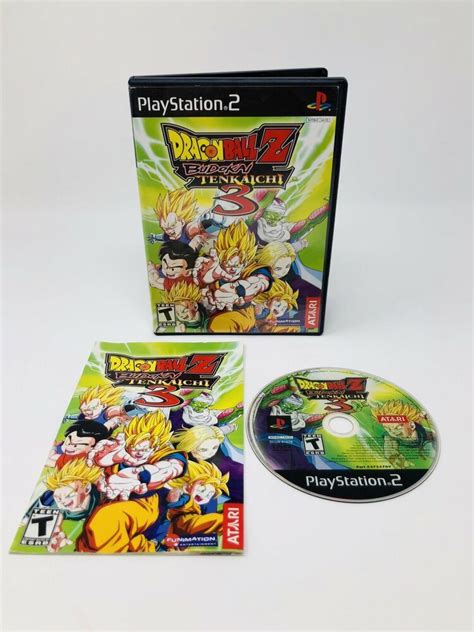 … the newest title in the sea of dragon ball z games, budokai tenkaichi 3, has finally been completed, or gone … Dragon Ball Z Budokai Tenkaichi 3 ( PlayStation 2 PS2 ...