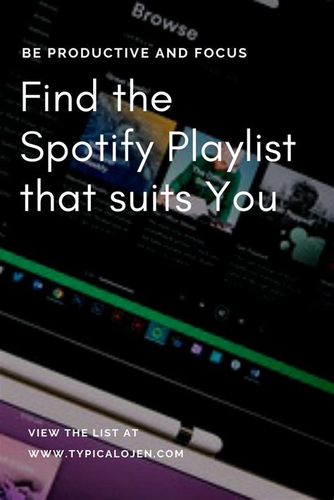 Find The Ultimate Playlist That Will Suit Your Workflow Best Spotify