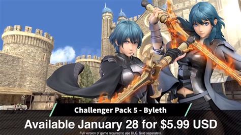 Byleth From Fire Emblem Three Houses Is The Next Dlc Fighter For Super