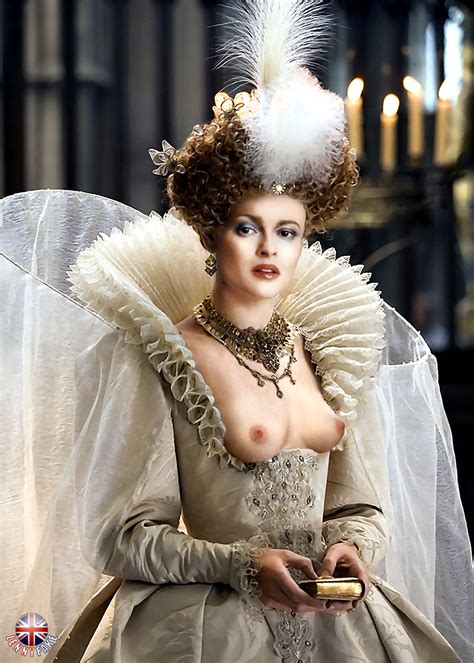 Post Cosplay Elizabeth The Golden Age Fakes Helena Bonham Carter Lenny Artist Queen