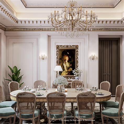 Classic Dining Room On Behance