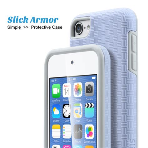 Ulak Shockproof Hard Rugged Slick Armor Case Cover For Apple Ipod Touch