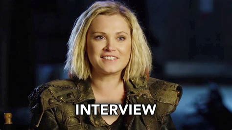 The 100 Season 5 Eliza Taylor Interview Hd Youtube