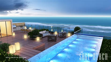 Sage Beach Luxury Condos Infinity Pool New Build Homesnew Build Homes