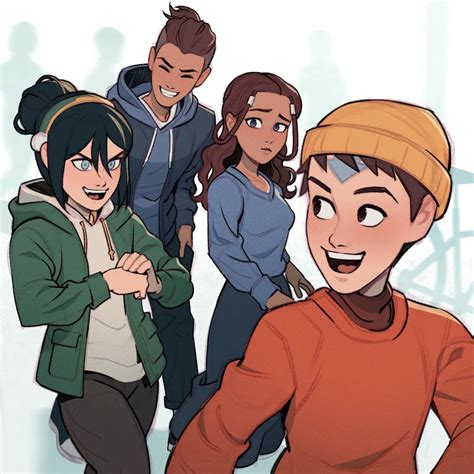 Brian Campise On Instagram A Modern Au Of The Avatar Squad I Had A