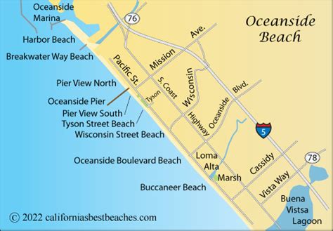 Best Beaches California Map Oconto County Plat Map
