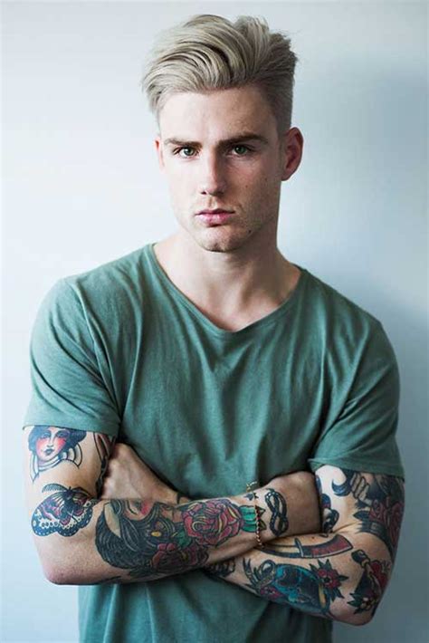 Very famous for their beautiful dark skins and blond hair with the colors of gold. 15+ Blonde Hairstyles for Guys | The Best Mens Hairstyles ...