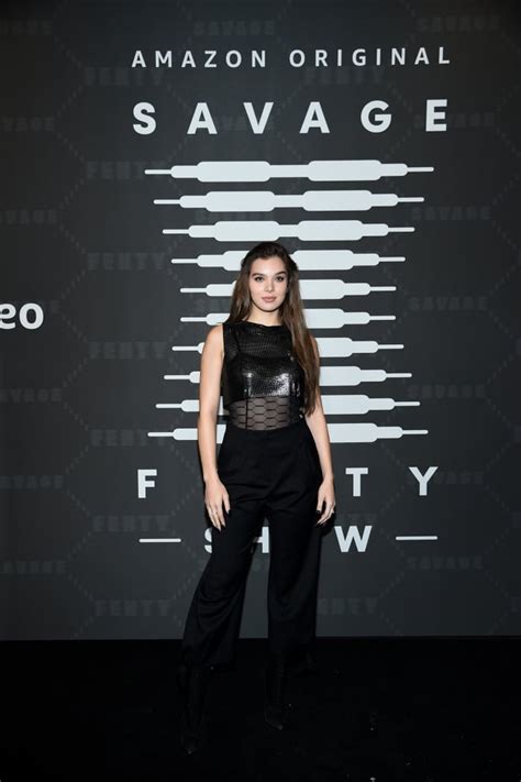 Hailee Steinfeld At The Savage X Fenty New York Fashion Week Show
