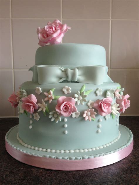May all of your dreams and wishes come true! Mothers Day cake my Daughter made me | Floral cake, Cake ...