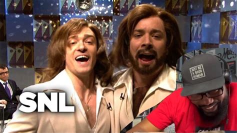 SNL The Barry Gibb Talk Show REACTION YouTube
