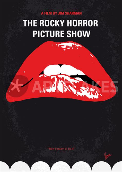 No153 My The Rocky Horror Picture Show Minimal Movie Poster Graphic