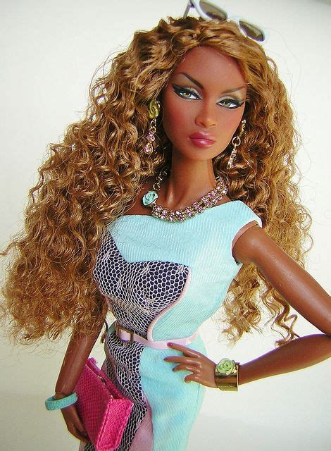 New Black Barbie Shes Fashion Beautiful Barbie Dolls Black Barbie Black Doll