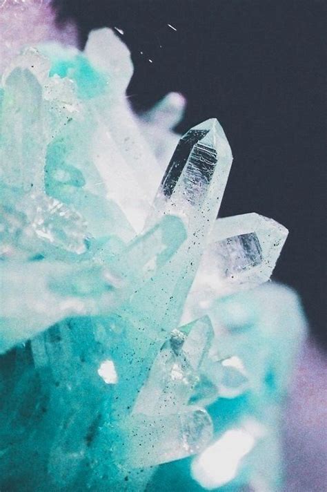Turquoise Quartz Mineral Photography Crystal Crystal Photography