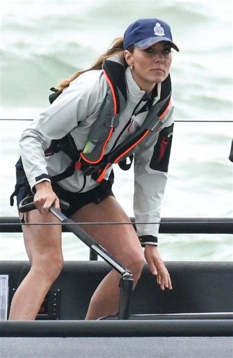 Kate Middleton Seen In Shorts For First Time Showing Off Toned Legs Photo