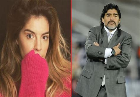 La Hija De Maradona En El Primer Aniversario De La Muerte De Su Padre