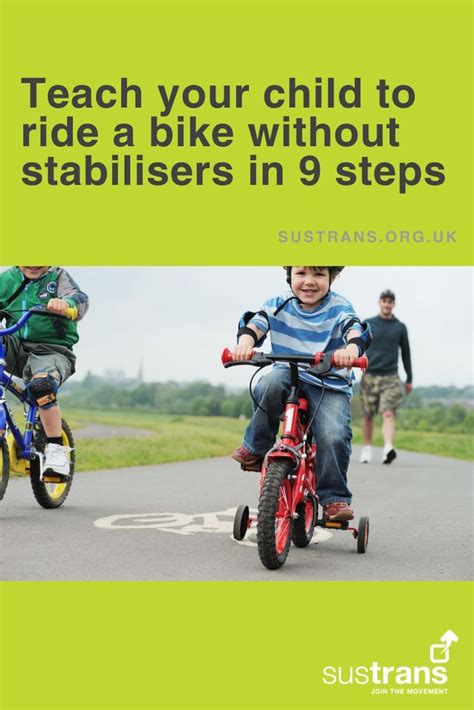 Teach Your Child To Ride A Bike Without Stabilisers In 9 Steps In 2020