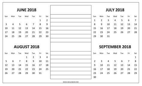 Printable Calendar 4 Months Per Page Calendar Printables Blank